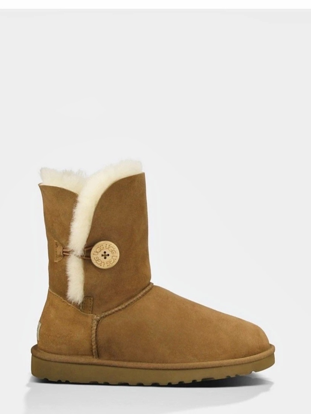 UGG Classic Bailey Button Bailey Button Boots Brown US 6